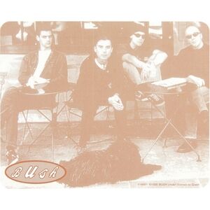 BUSH - Vintage Sticker Set of 4 - from 1996 Gavin Rossdale. Official Licensed